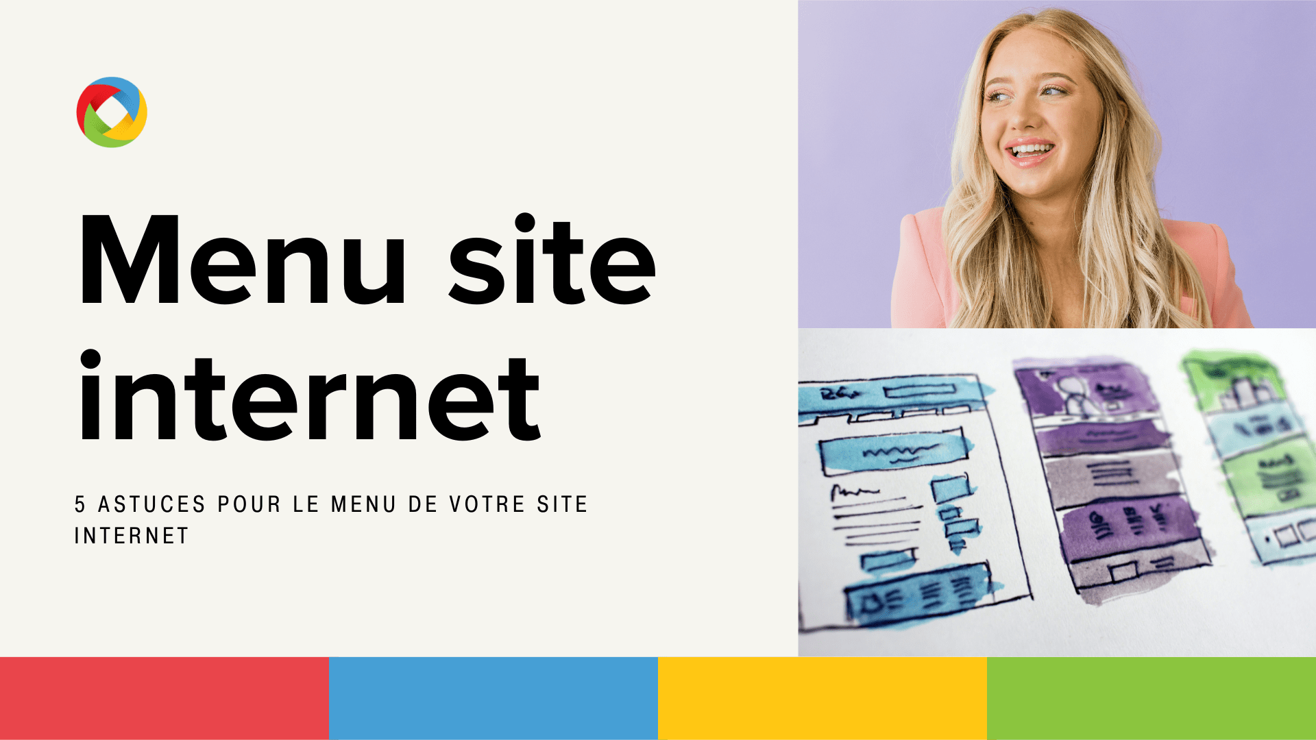 Menu site internet