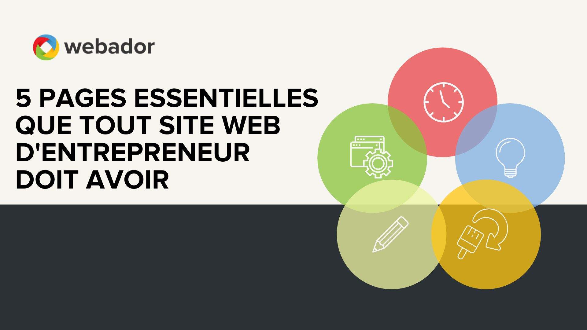 5 pages essentielles que tout site web d'entrepreneur doit avoir
